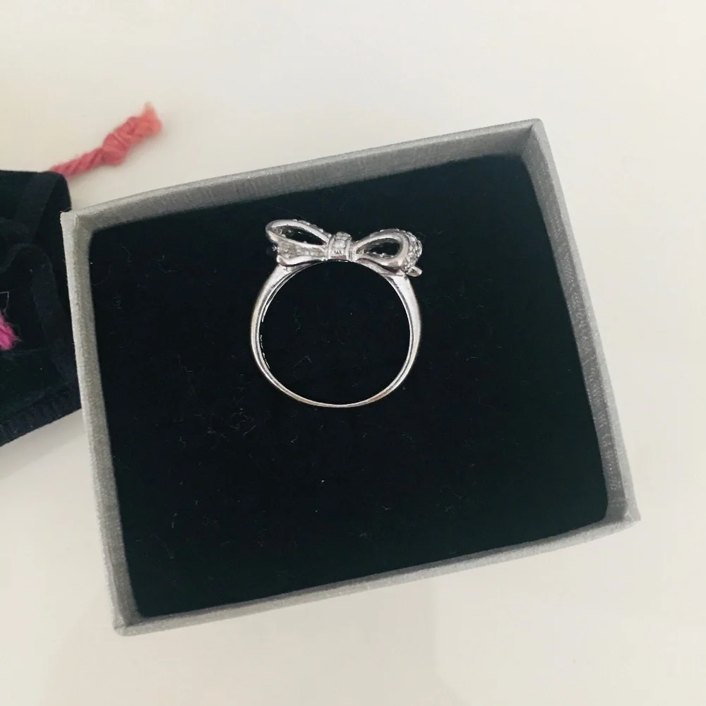 FASHION SILVER 925 RING WITH CRYSTALS - Picture 5 of 16